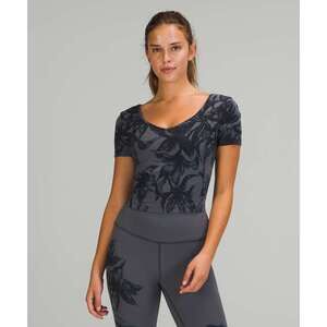 Lululemon Align T-Shirt, Botanical Bloom Anchor Multi, Size 6
